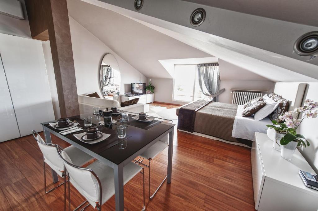 베르가모 Cute & Cozy Terrace 아파트 객실 사진